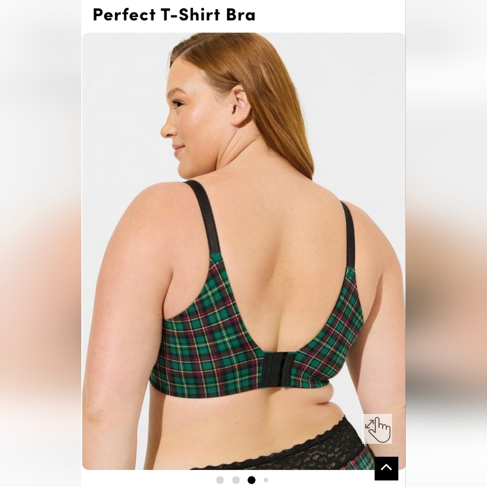 Torrid NWT T-shirt lightly lined 360 back smoothing bra 38DDD - Picture 2 of 11